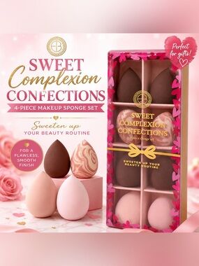 Sweet Complexion Confections 8 Piece Sponge Set